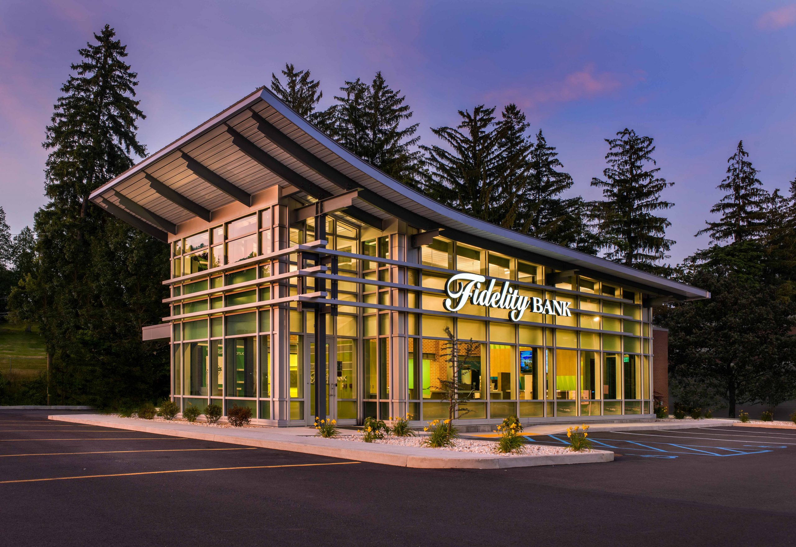 Fidelity Bank — masonry project by Virbitsky Masonry Inc